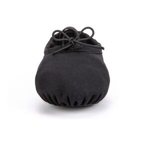 RoseMoli Kids Canvas Ballet Slippers Black Split Sole Dance Shoes Size 12